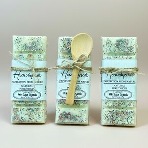 Pink Sugar Crystals | Highly Scented Wax Melts | TRIO + Spoon | Long Lasting